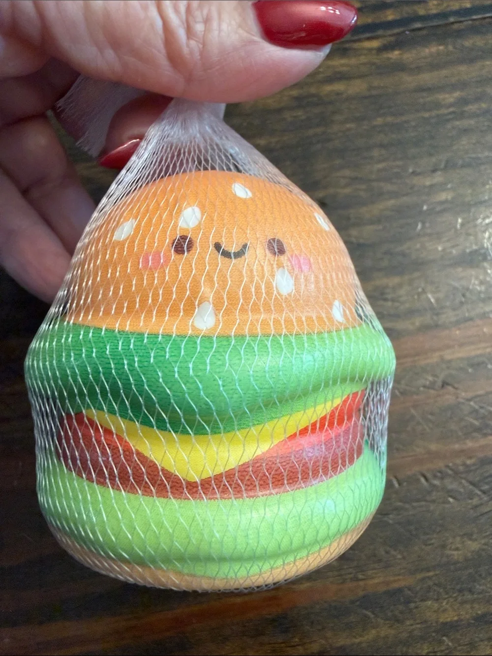 Popular Squishy Cheeseburger Stress Toy